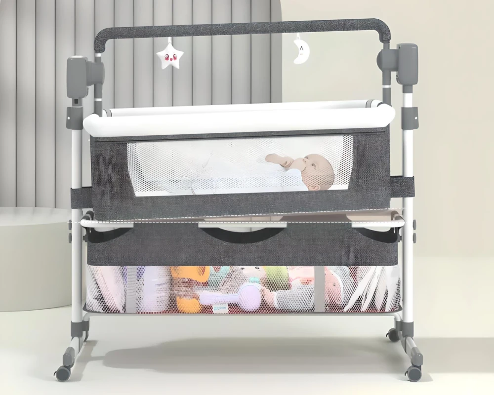 bassinet that rocks baby to sleep